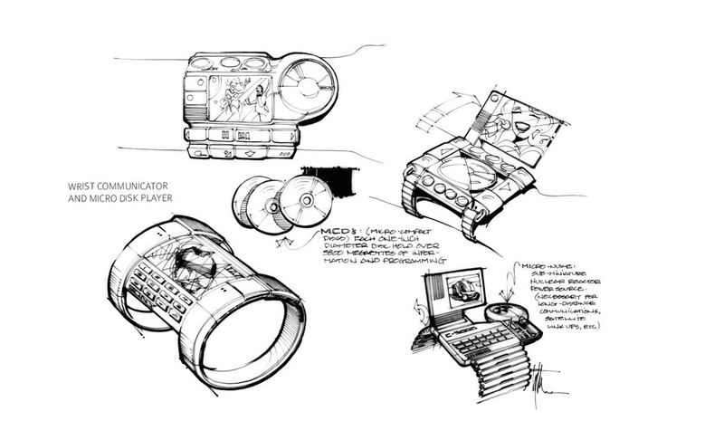 Illustration for article titled Brand New Concept Art of Back to the Future Part II's 2015 Technology